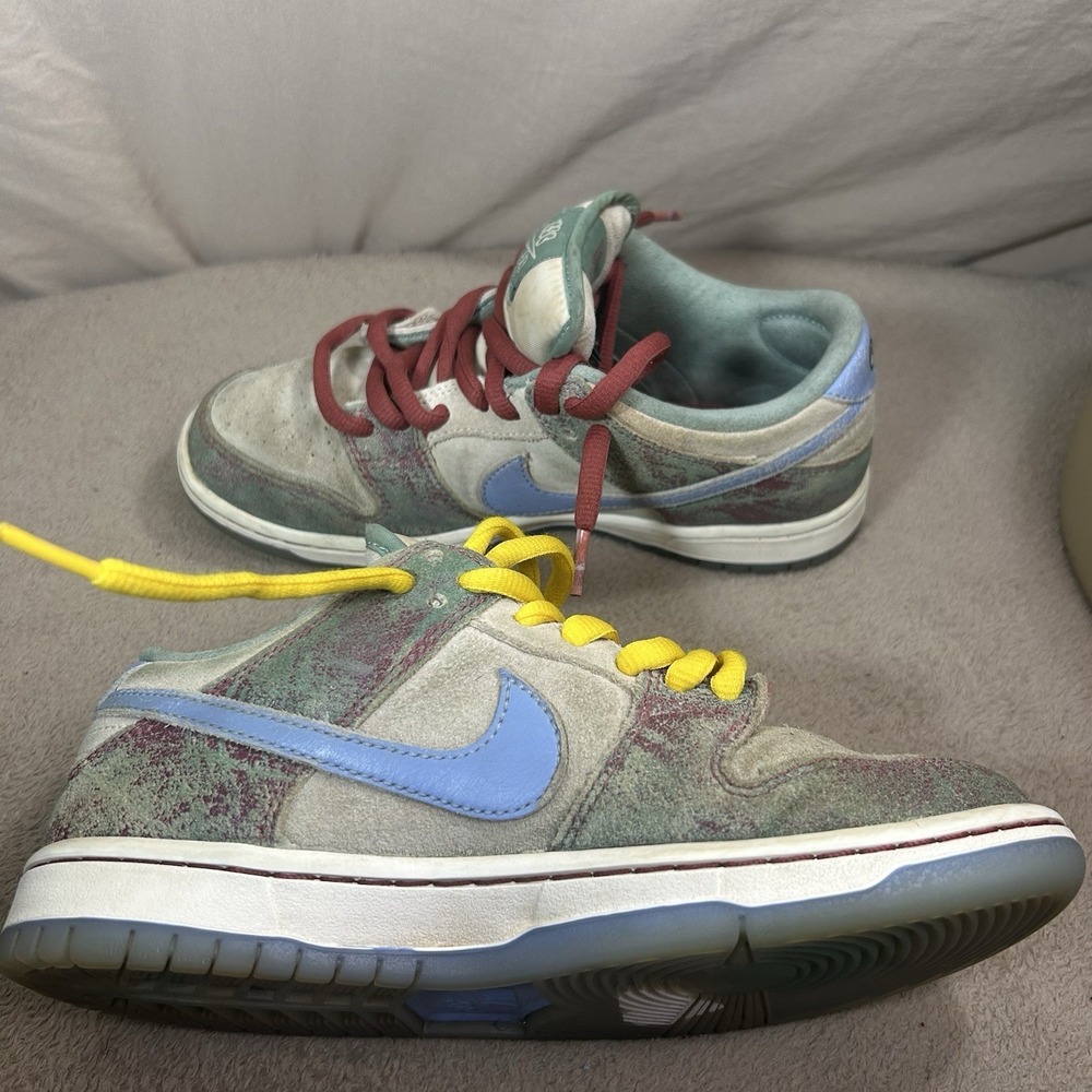 Nike SB Dunk Low Crenshaw Skate Club FN4193-100 Size 5.5M / 7W - Picture 15 of 16